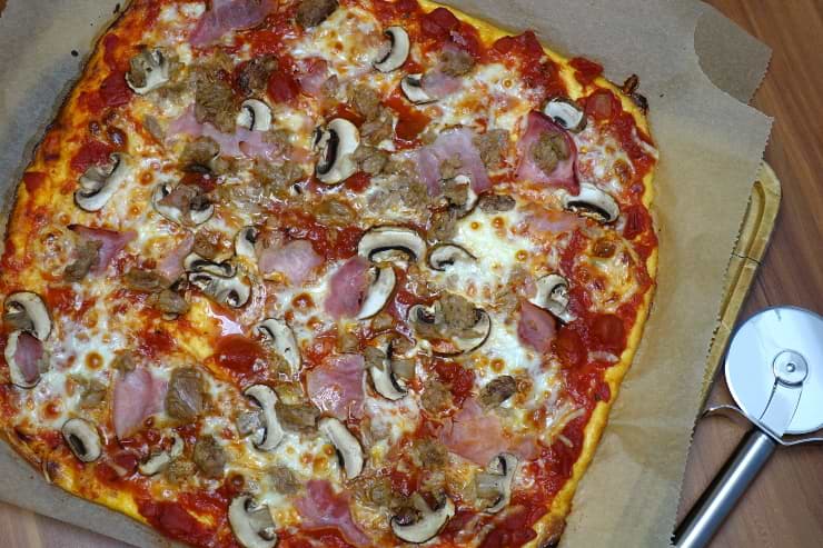 Beste Low Carb Pizza