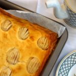Low Carb Käsekuchen mit Äpfeln