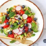 Leckeres Rezept für Quinoa-Salat.