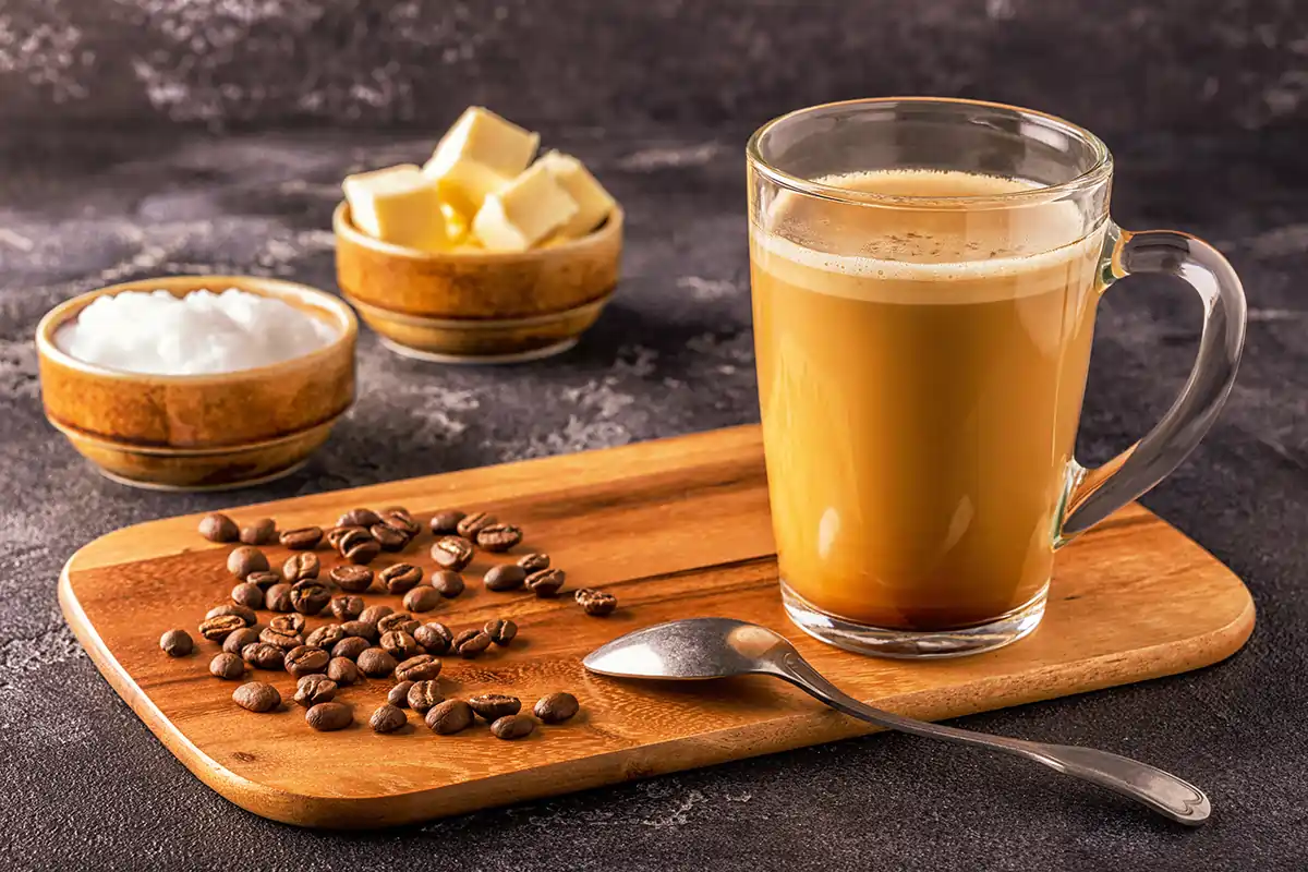 Keto Kaffee ist mit diesem Rezept sehr einfach zubereitet.