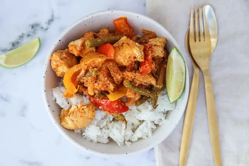 Leckeres Rezept für Thai-Curry mit Hähnchen!