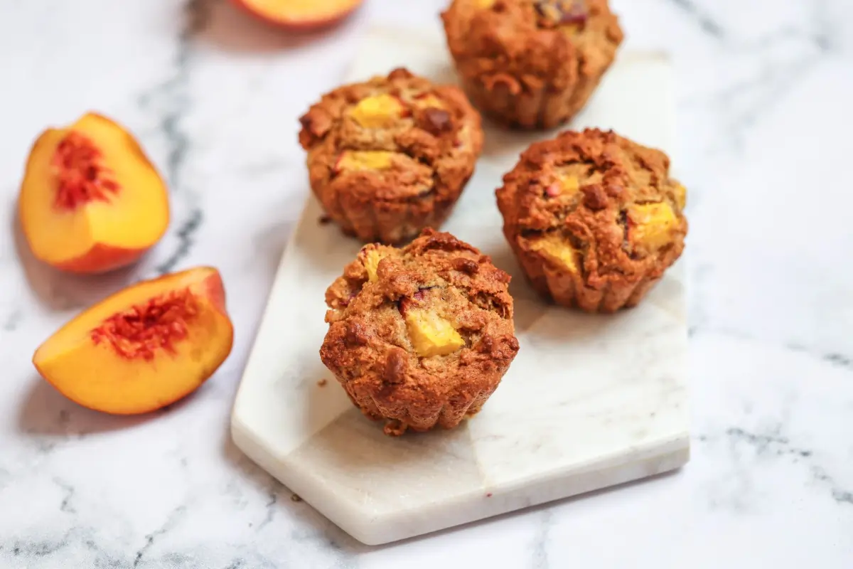 Leckere Sommer-Muffins mit Aprikose