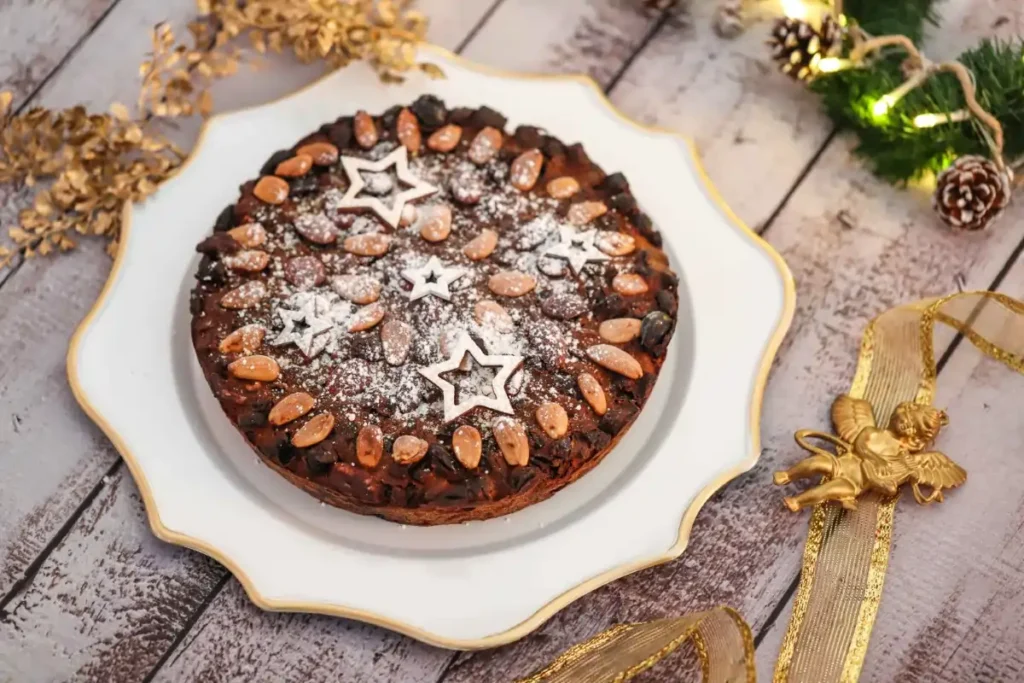 Zuckerfreier Weihnachtskuchen