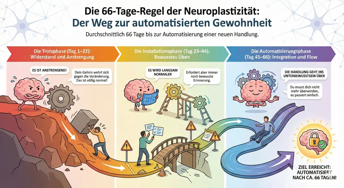 Neuroplastizität für bessere Gewohnheiten nutzen